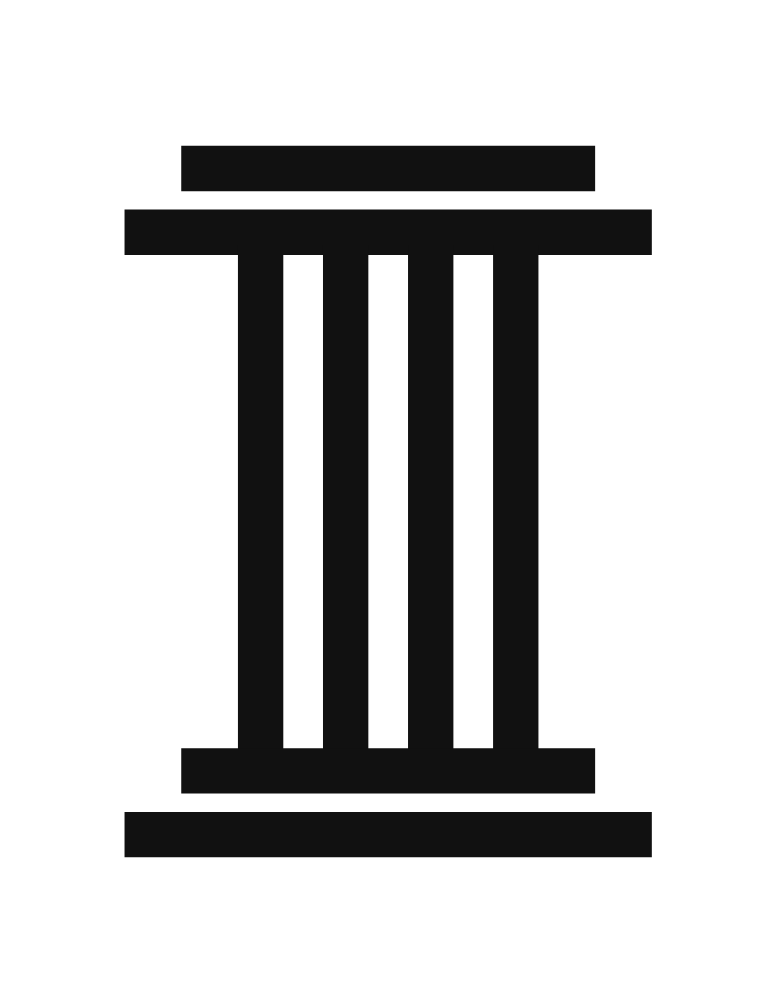 Column only, ink